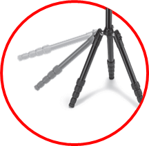 3 adjustable leg angles