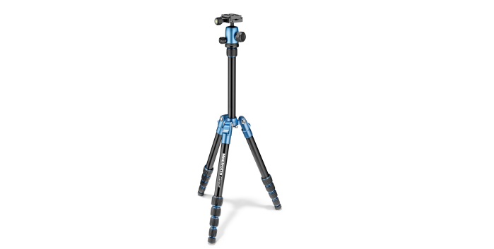 Manfrotto Element Traveller Small 5-Section Aluminum Tripod with Ball Head, Red MKELES5RD-BH Manfrotto Element Traveller Small 5-Section Aluminum Tripod with Ball Head, Red MKELES5RD-BH