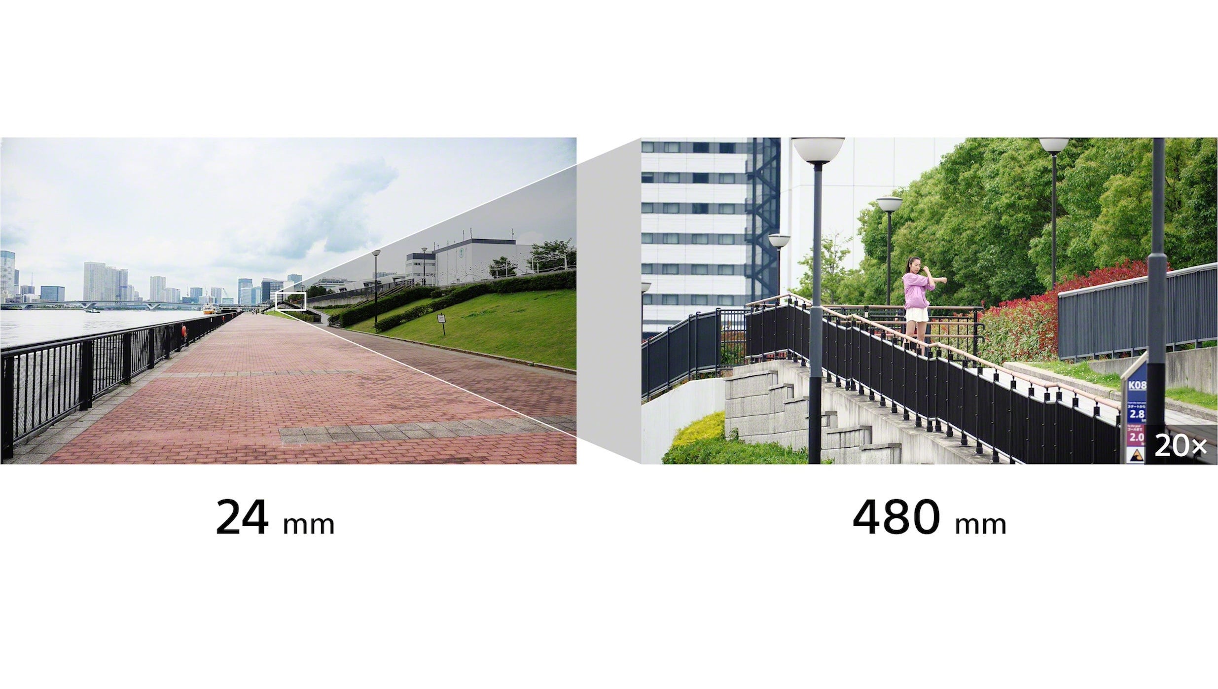Powerful zoom for versatile shooting