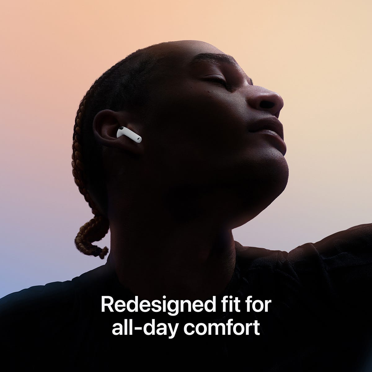 Redesigned for comfort. How fitting.