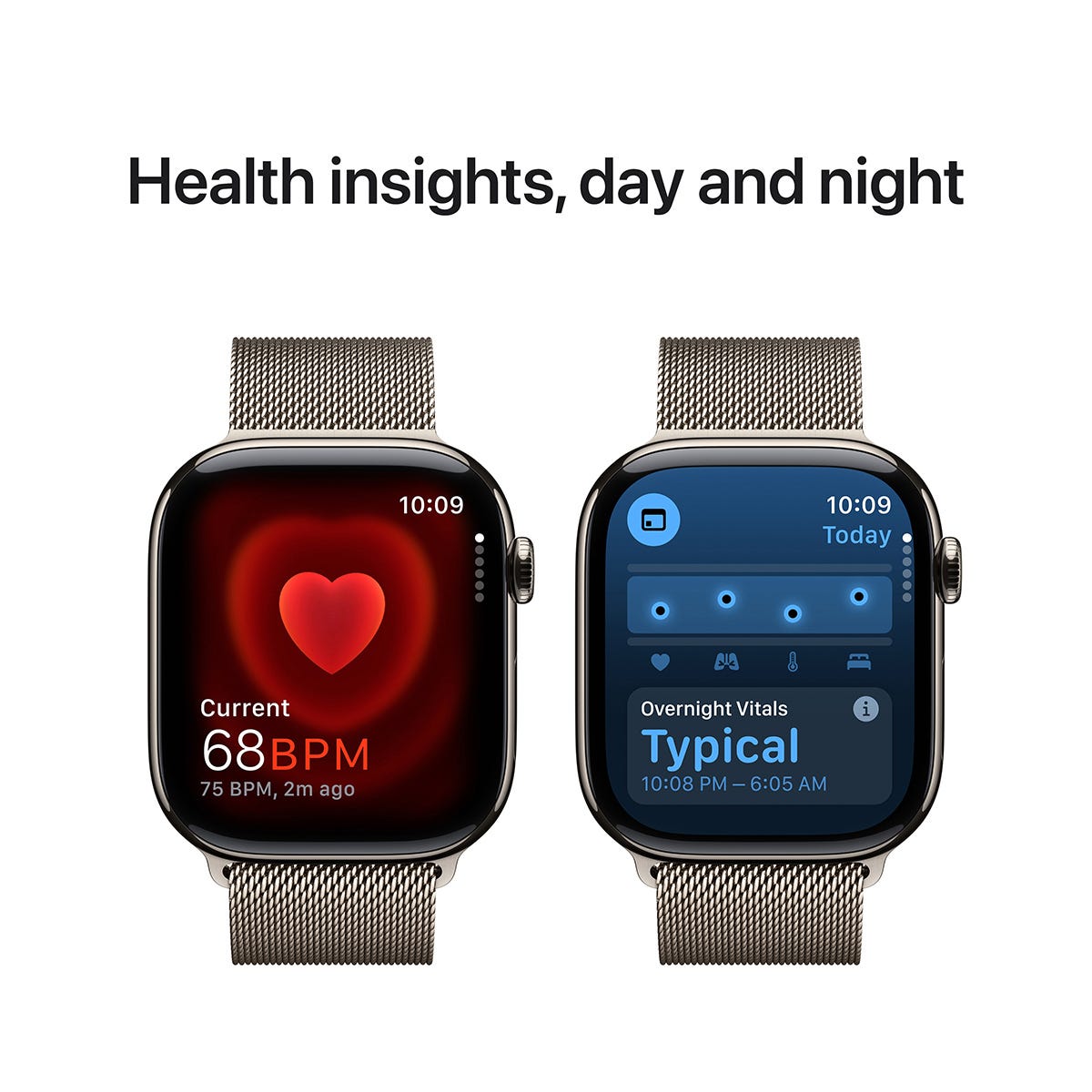 Health insights for days. And nights.