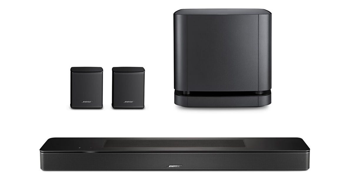 Bose Smart Soundbar, Black 892079-1100 - Adorama