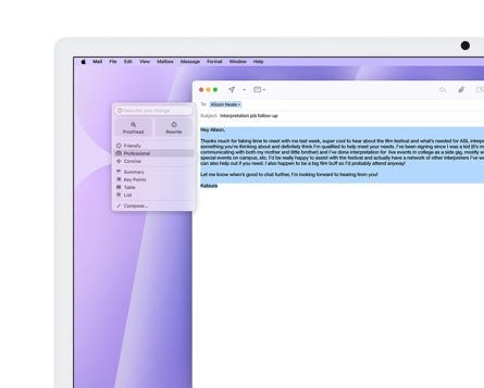 Apple intelligence