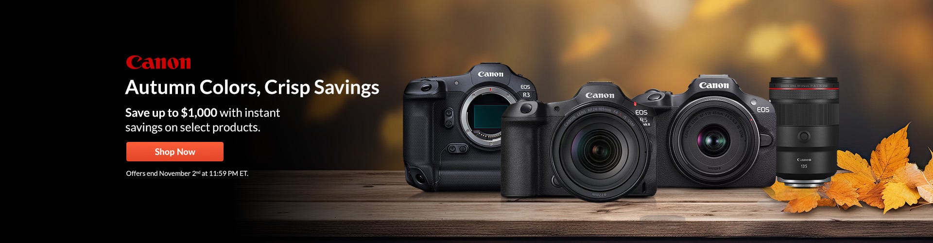 Canon Oct sale