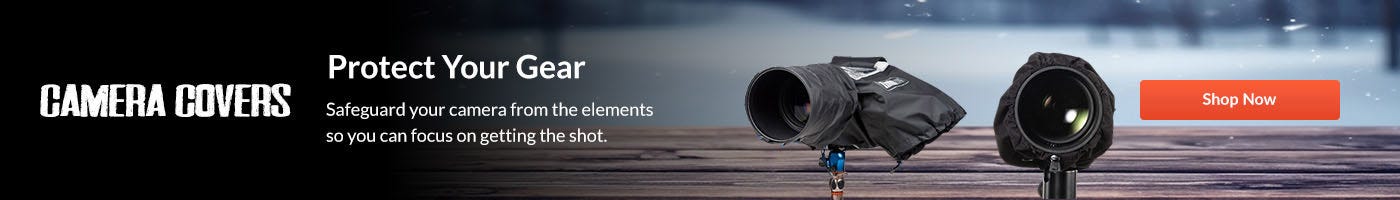 Safeguard your camera from the elements so you can focus on getting the shot