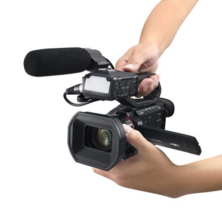 Compact 4K 60p Camcorder, Made for Directors