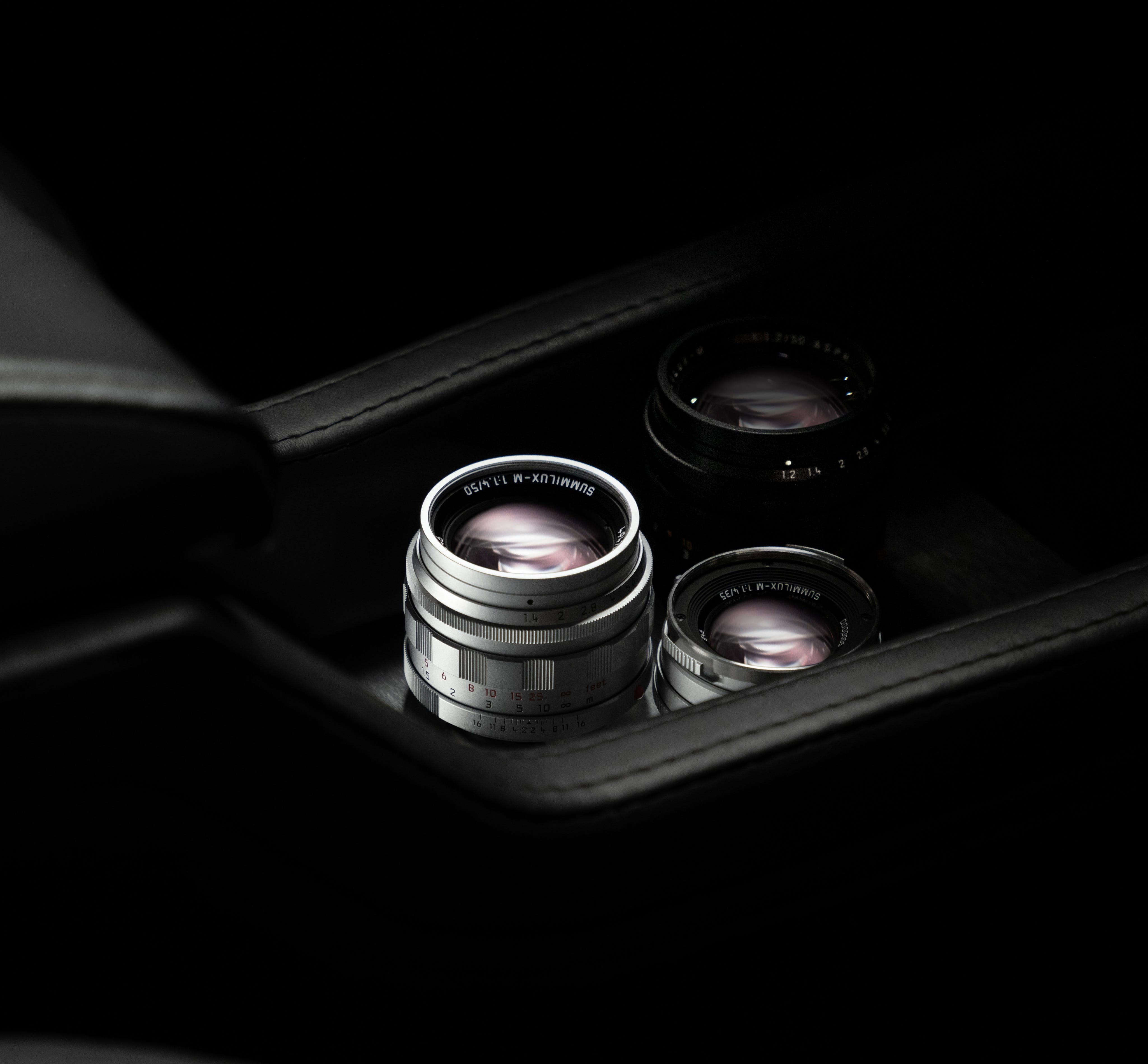 Leica 50mm f/1.4 Summilux-M Lens, Silver Chrome 11714