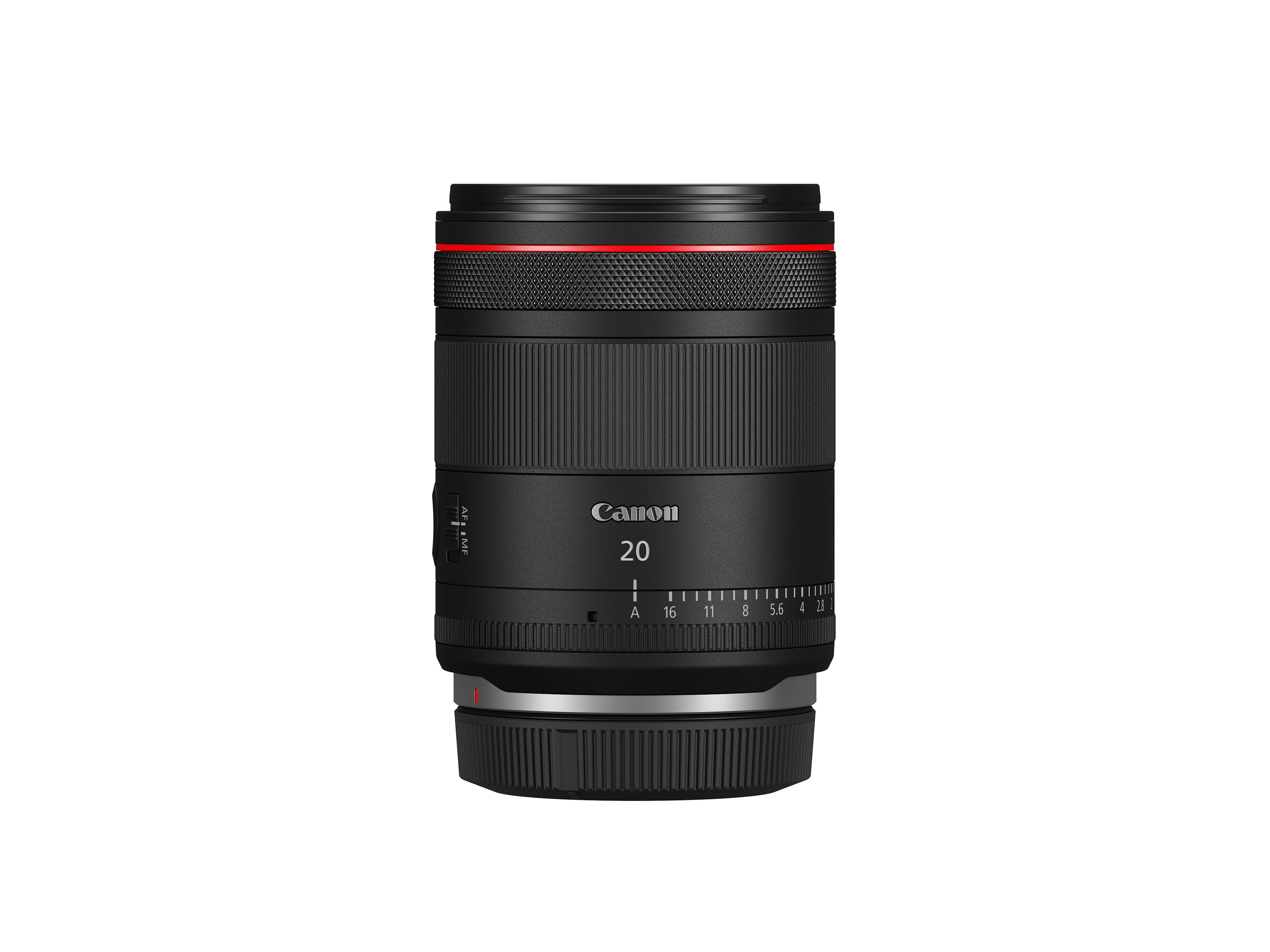 Canon RF20 mm Lens targets a wide range of still-image and video shooters