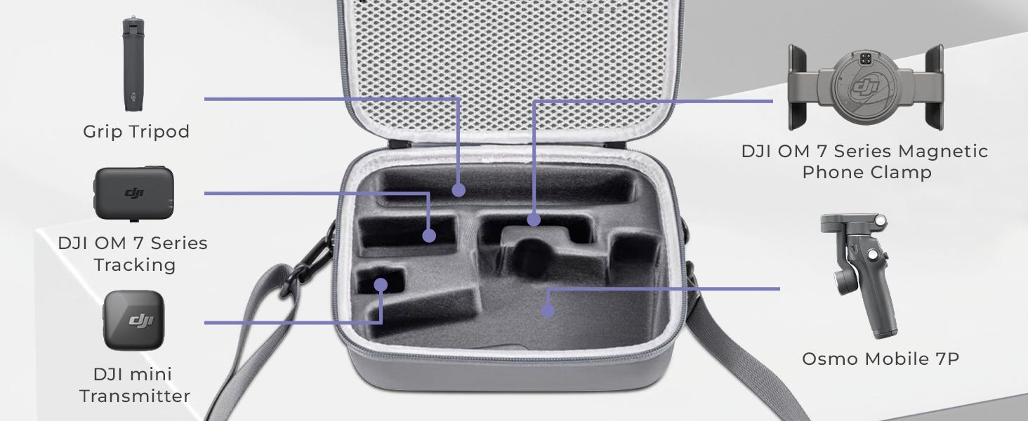 Aries Carrying Bag for DJI Osmo Mobile 7 Gimbal