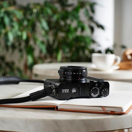 Fujifilm X-E5 Mirrorless Camera black dial in your look