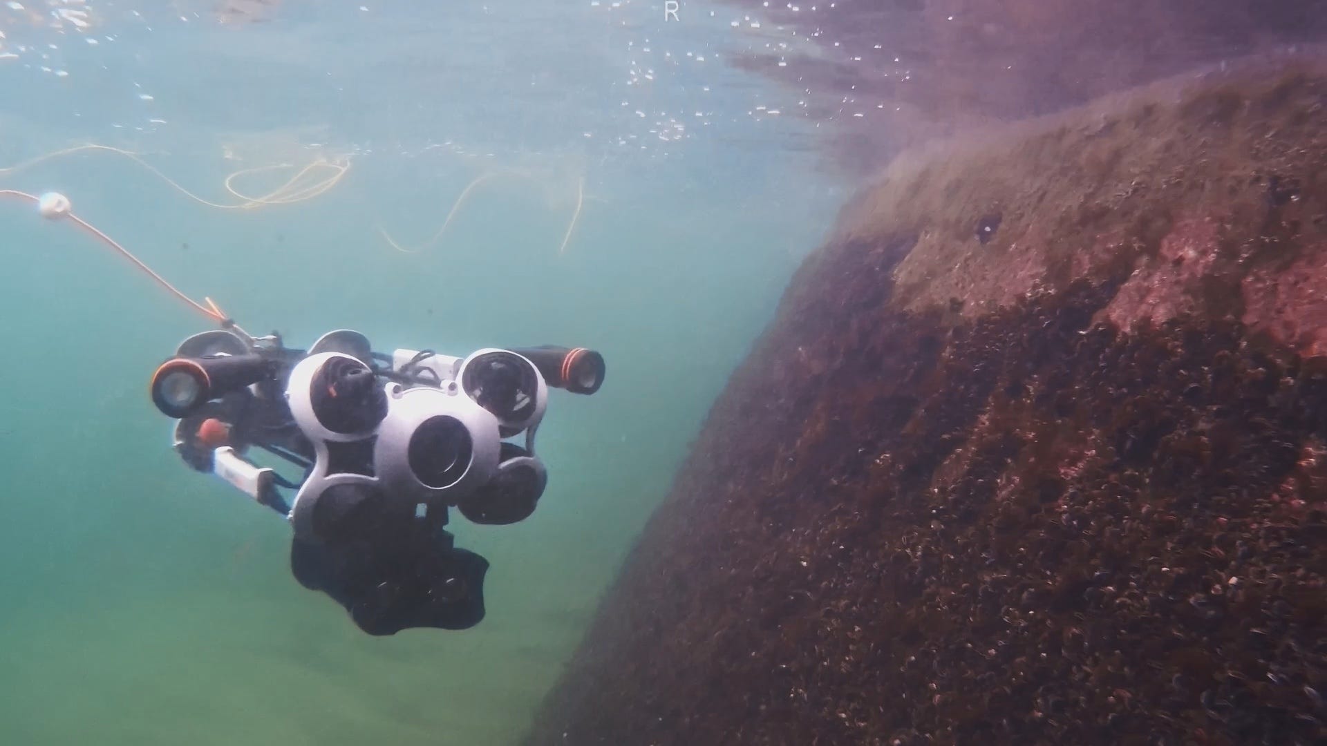 ROV Panoramic HD shooting