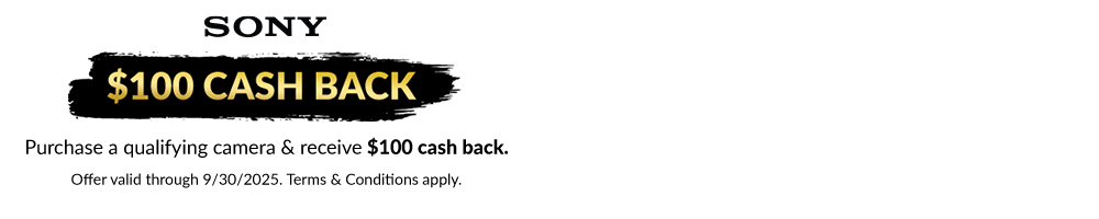 Sony Cashback - PLP Header