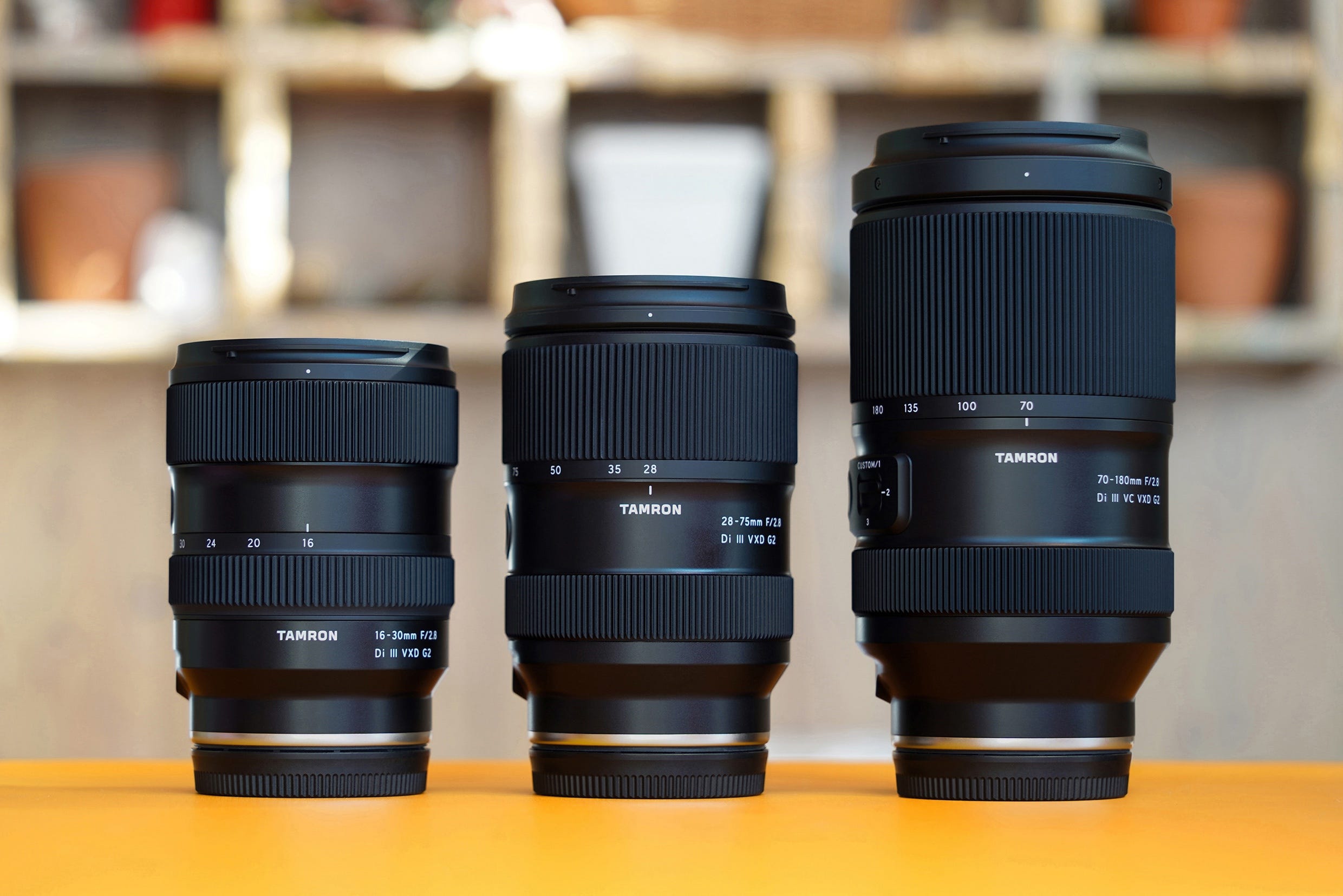 TAMRON Completes the G2 Trinity