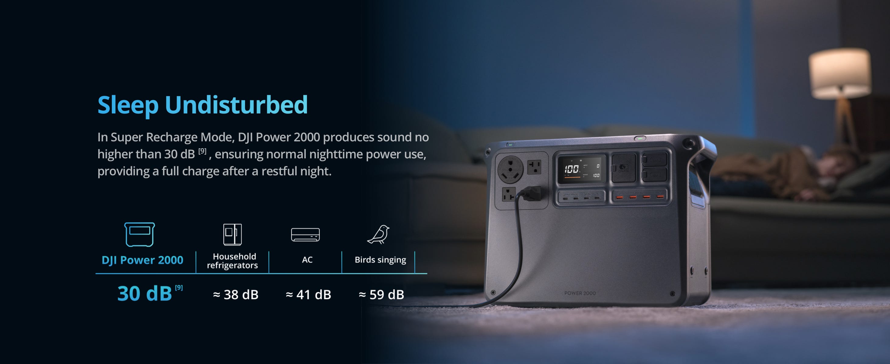 Sleep undisturbed