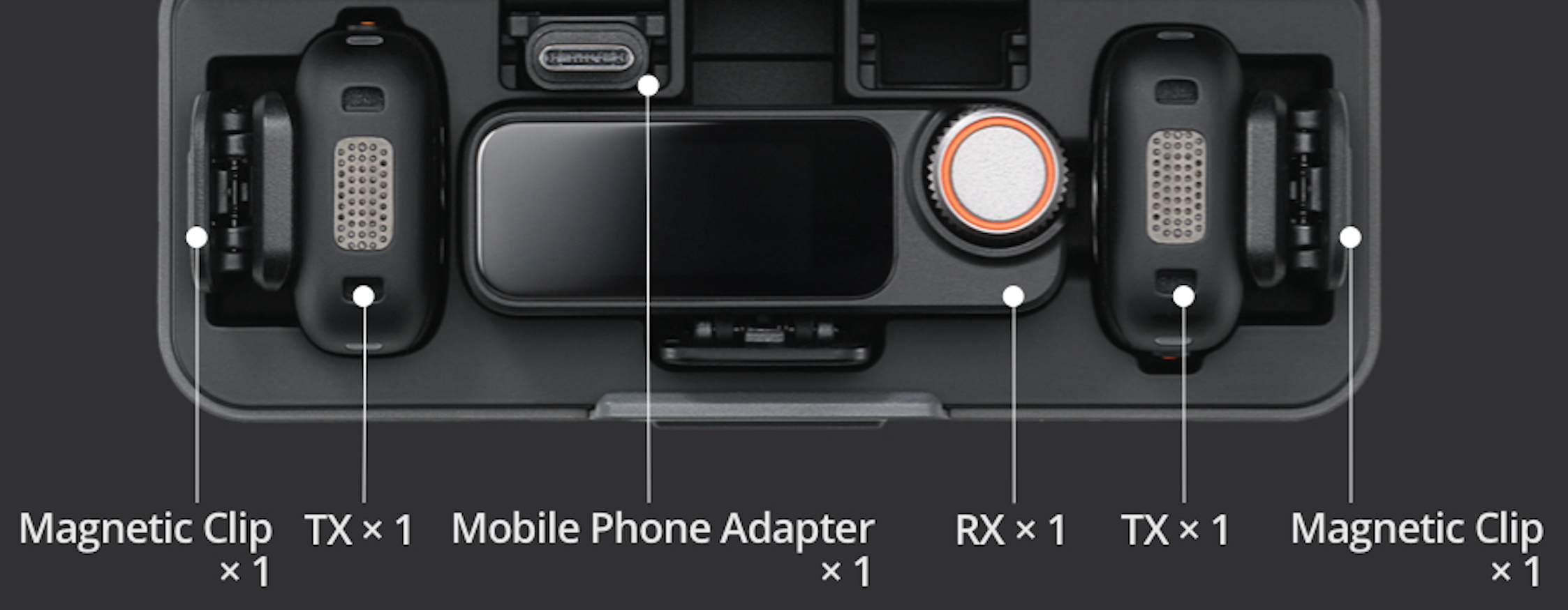 DJI Mic 3 All-in-one charging case
