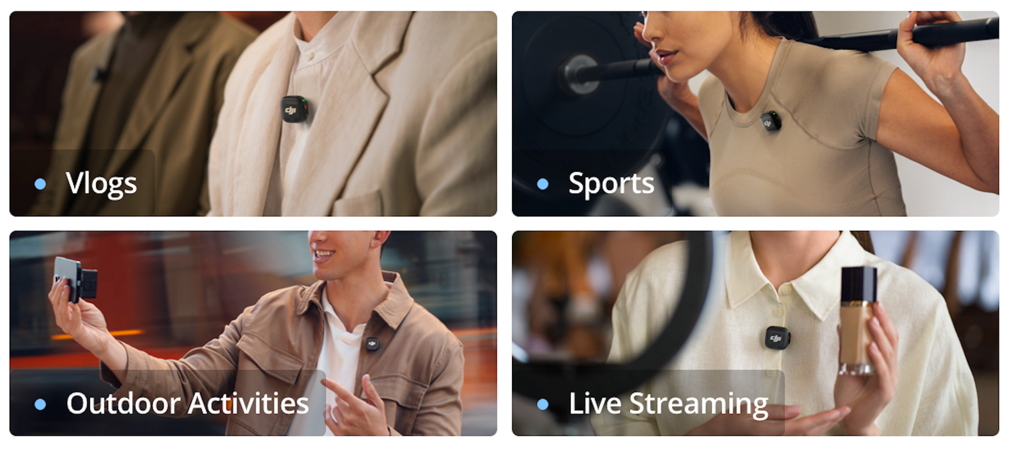 DJI Mic 3 Create more, anywhere