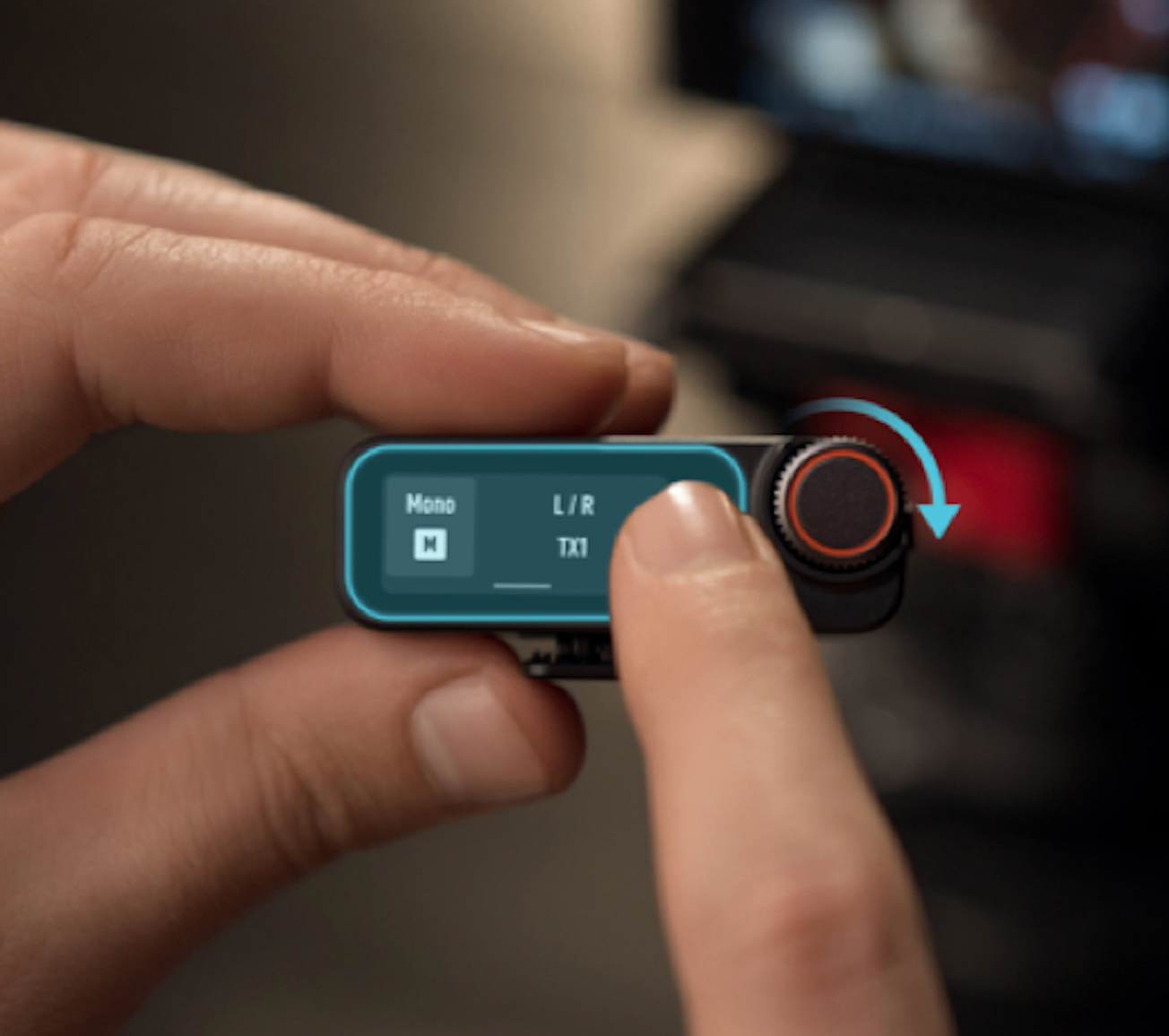 DJI Mic 3 Intuitive on-device controls
