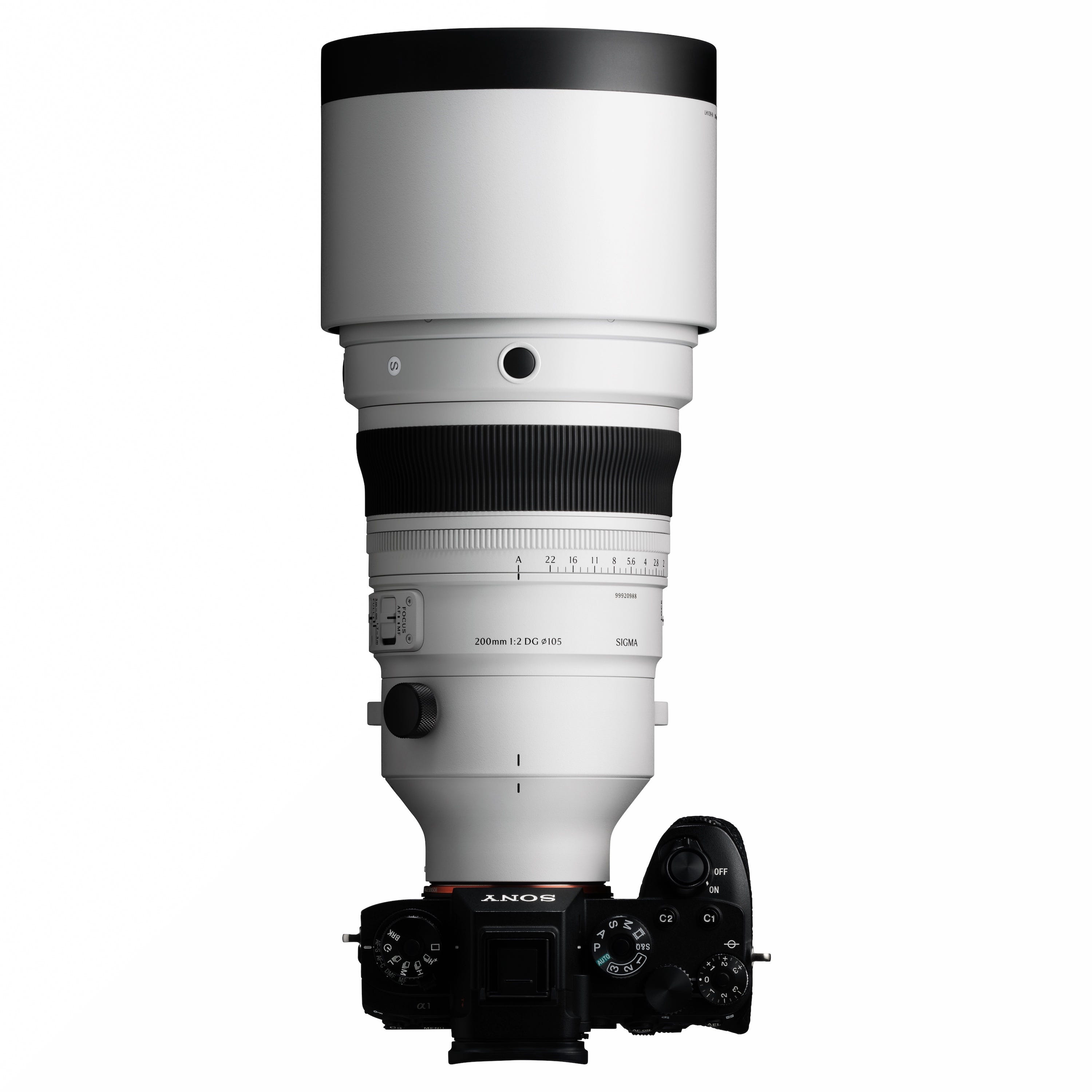 Sigma 200mm is equipped with various functions