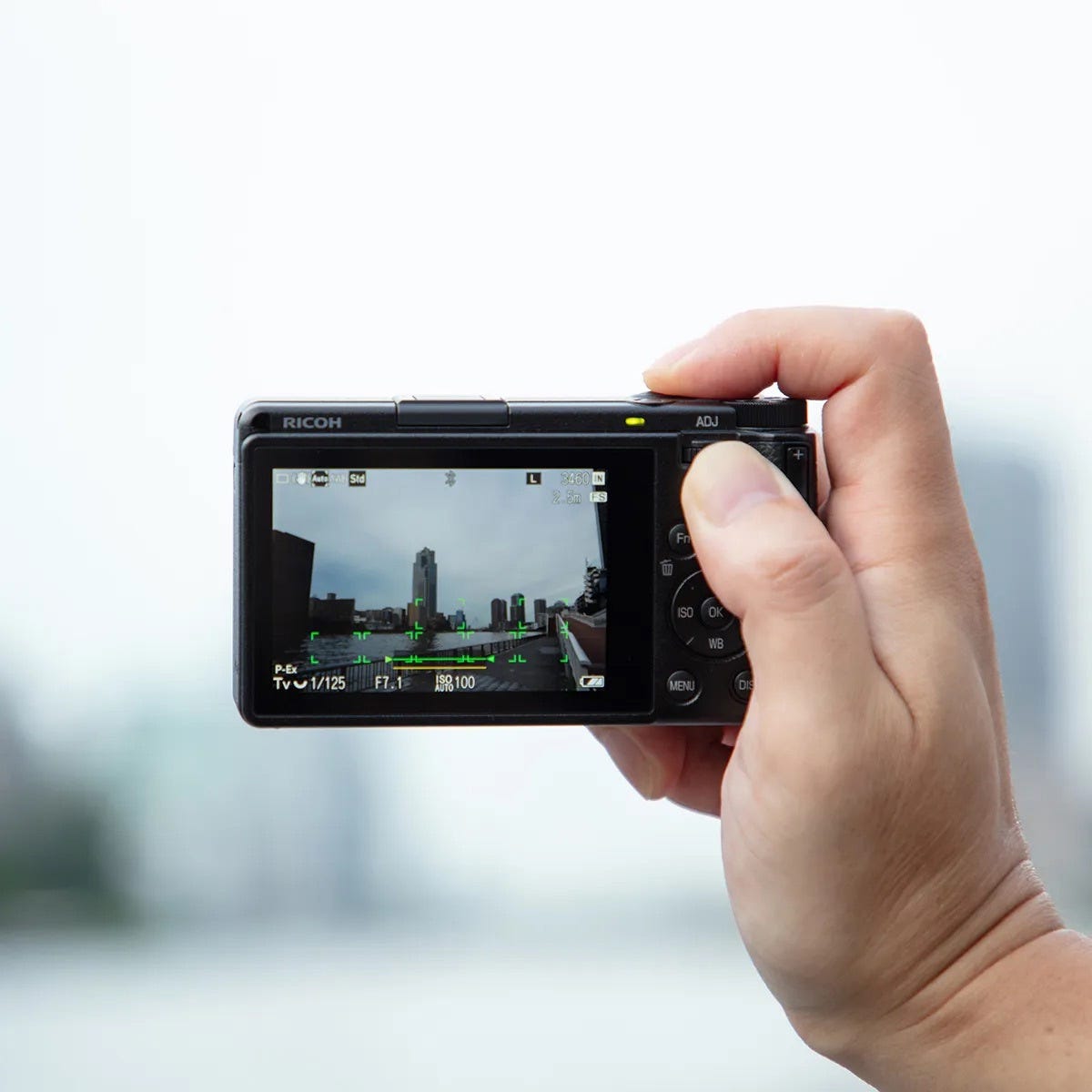 Ricoh GR IV LCD monitor
