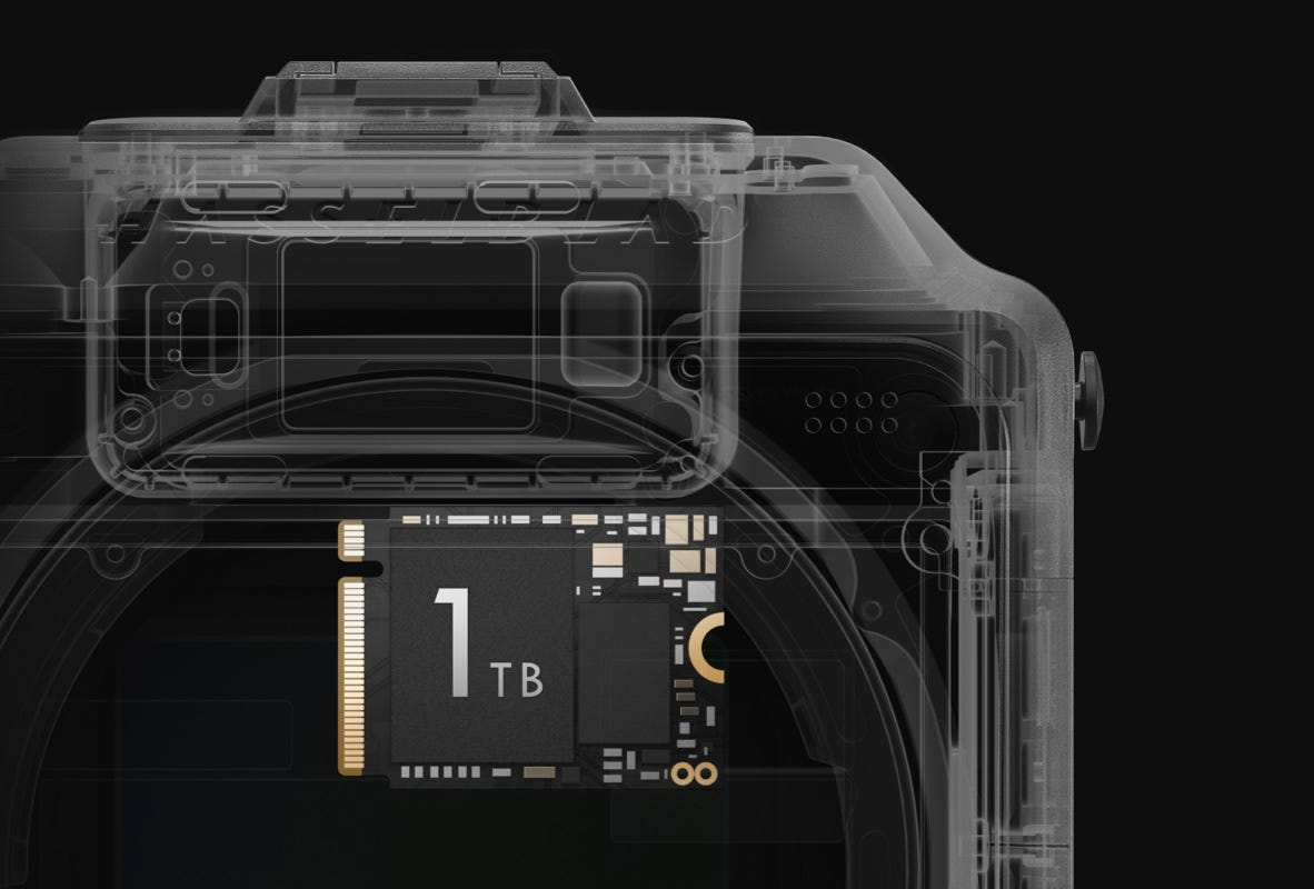 Hasselblad X2D II 100C 1TB Internal SSD