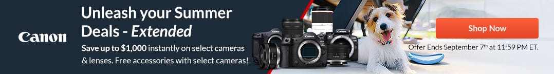 Canon End of Aug Promo - Extended