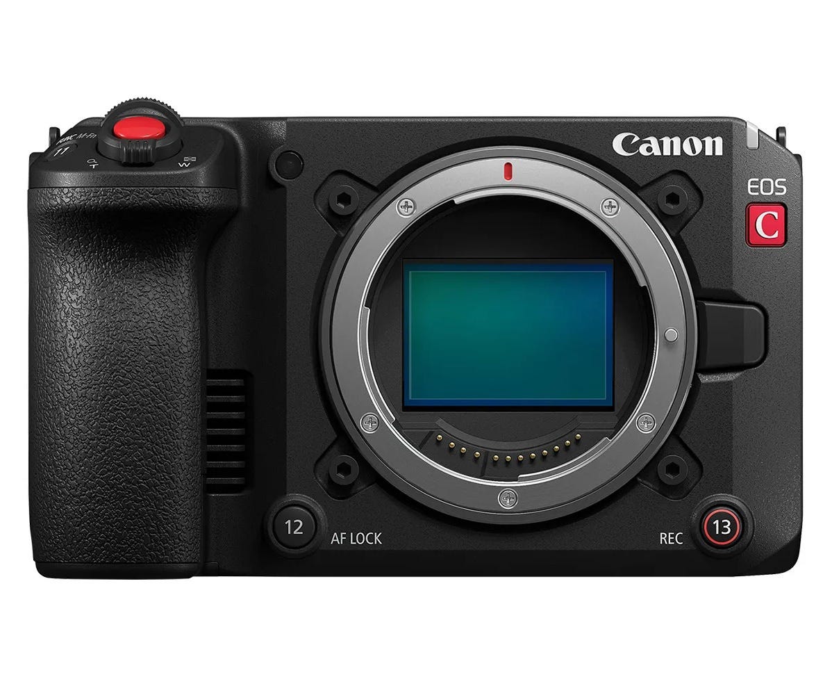 Canon C50 fits in the palm of your hand