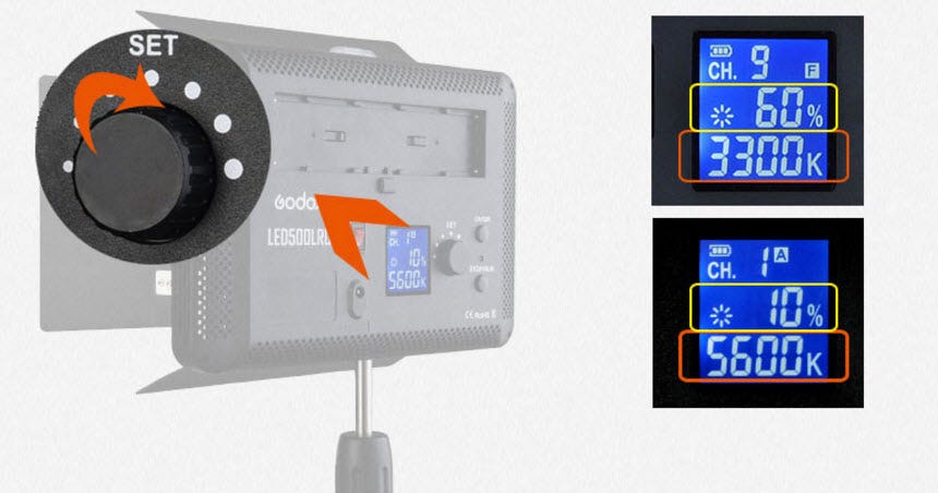 Easy to use LCD Screen