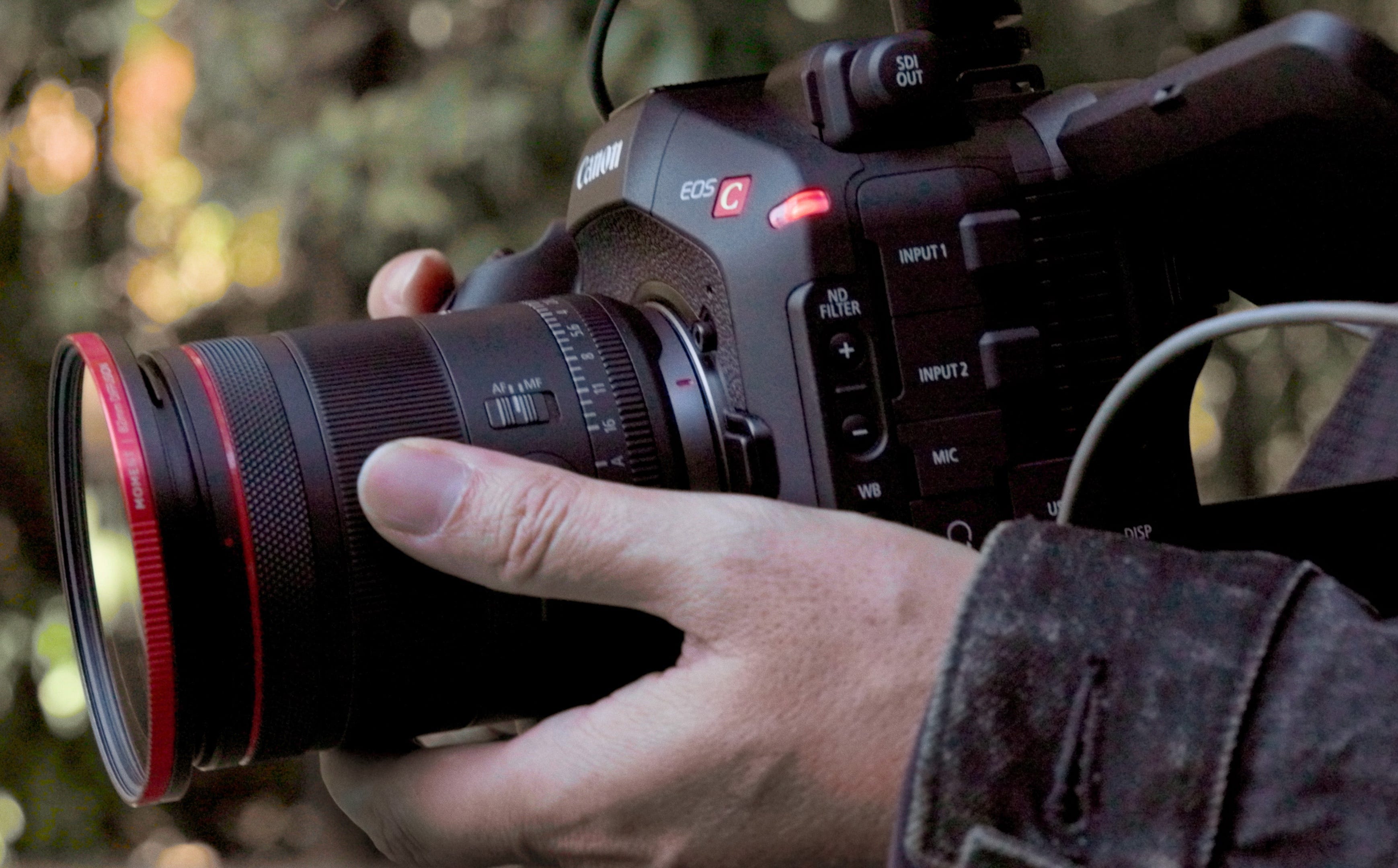 Canon RF 85mm Lens focus system