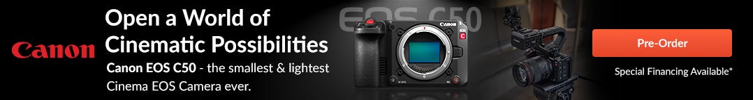Canon C50 - NPA