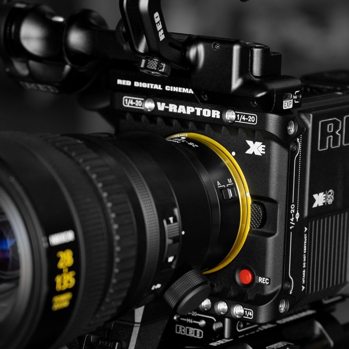 RED Digital Cinema V-RAPTOR XE Camera, Z Mount features