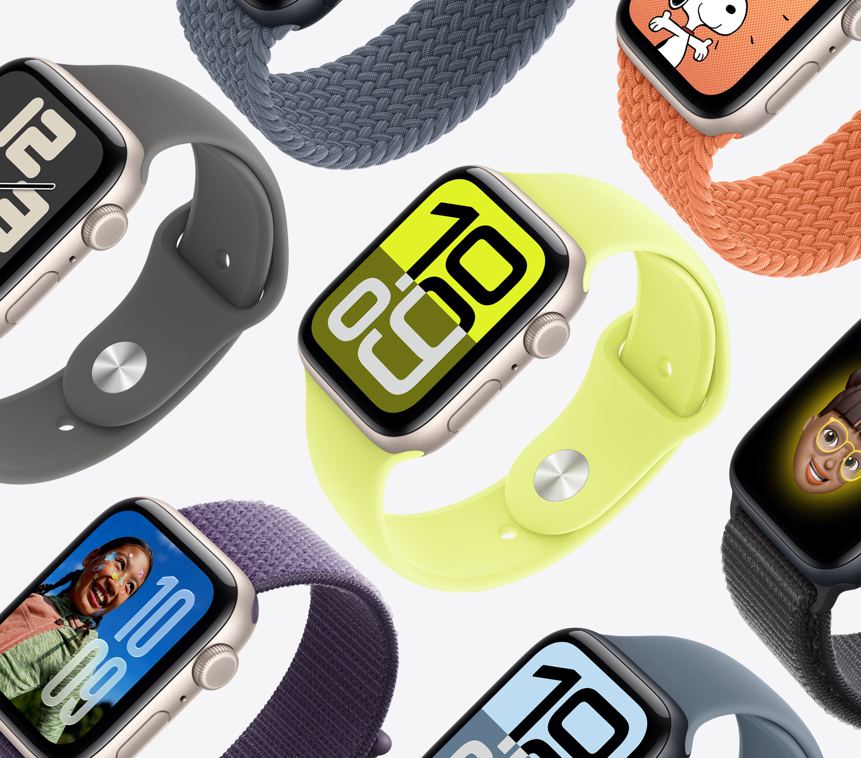 Apple Watch SE 3 customizable faces