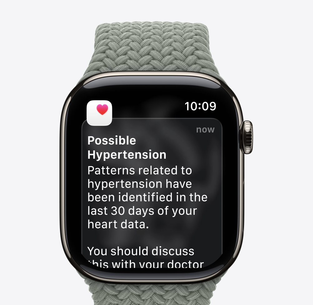 Apple Watch Series 11 hypertension notifications