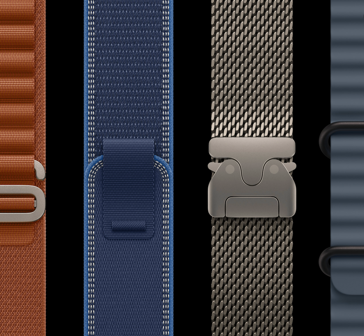Apple Watch Ultra 3 four bands