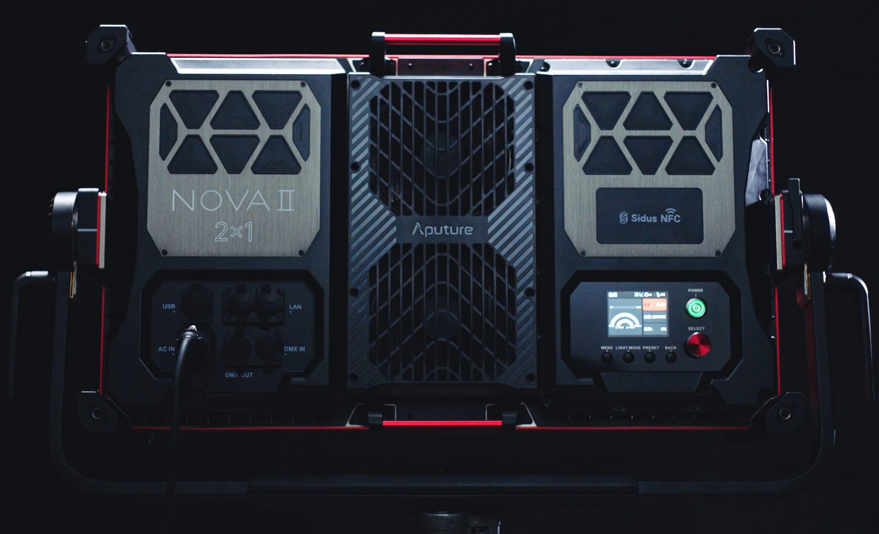 Aputure NOVA II 2x1 Light control options