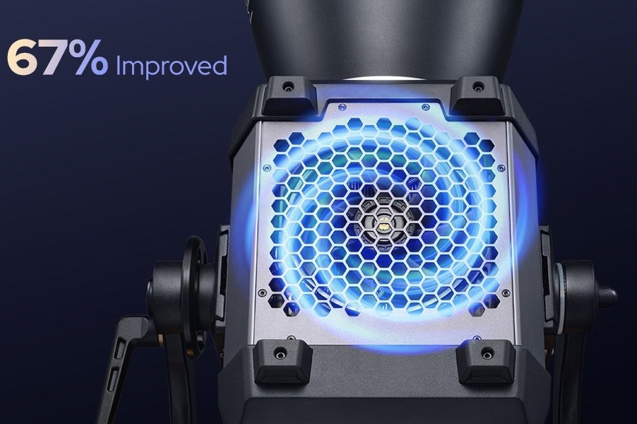 Godox KNOWLED Video Light cooling system