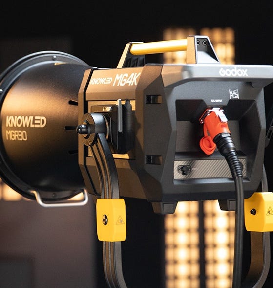 Godox KNOWLED Video Light greener footprint