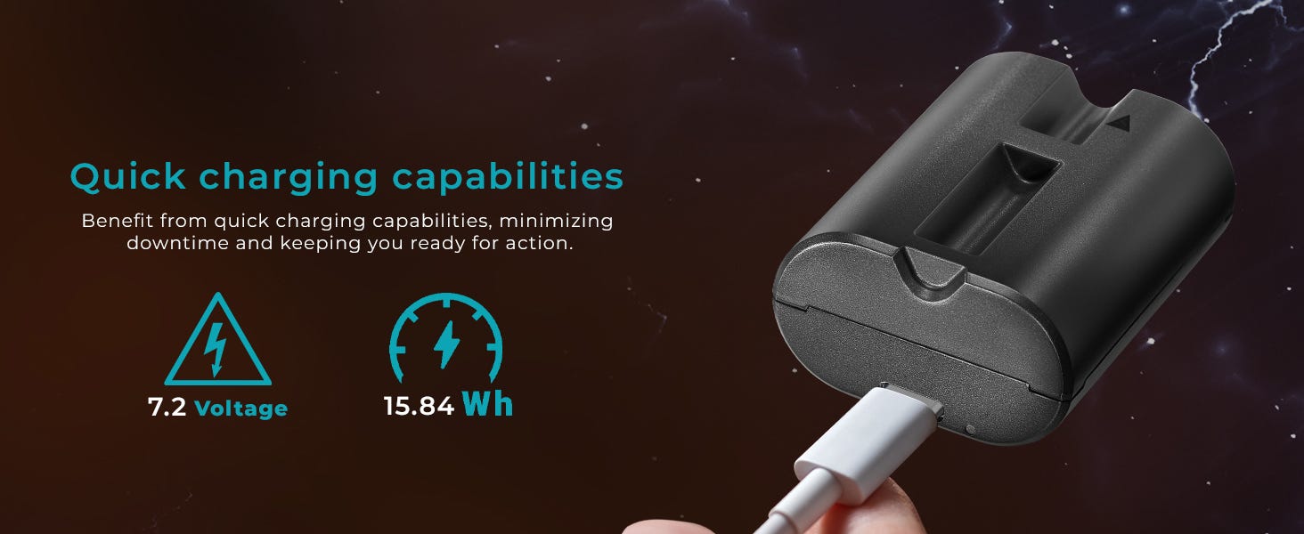 Flashpoint VB22 15.84Wh 7.2V 2200mAh Li-Ion Battery for V480 