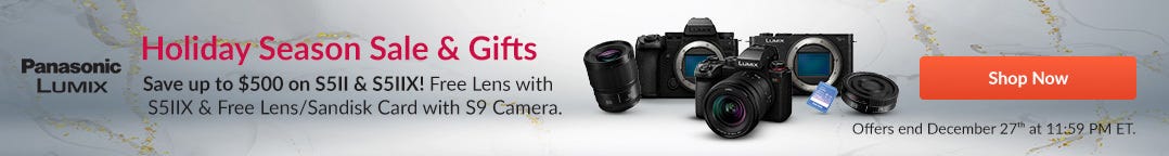 Panasonic Lumix Holiday Deals