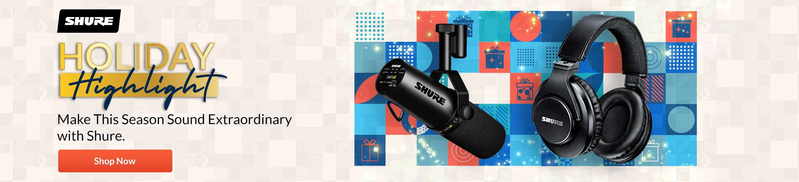 Holiday Highlight, Week 8 SHURE