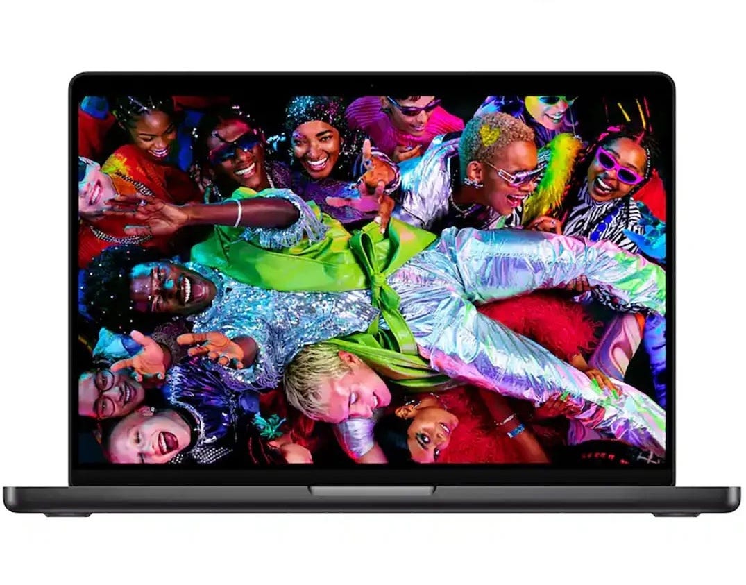 Apple 14 inch MacBookPro Liquid Retina display