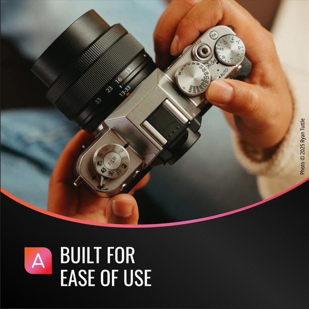 Fjuifilm X-T30 III Easy to use
