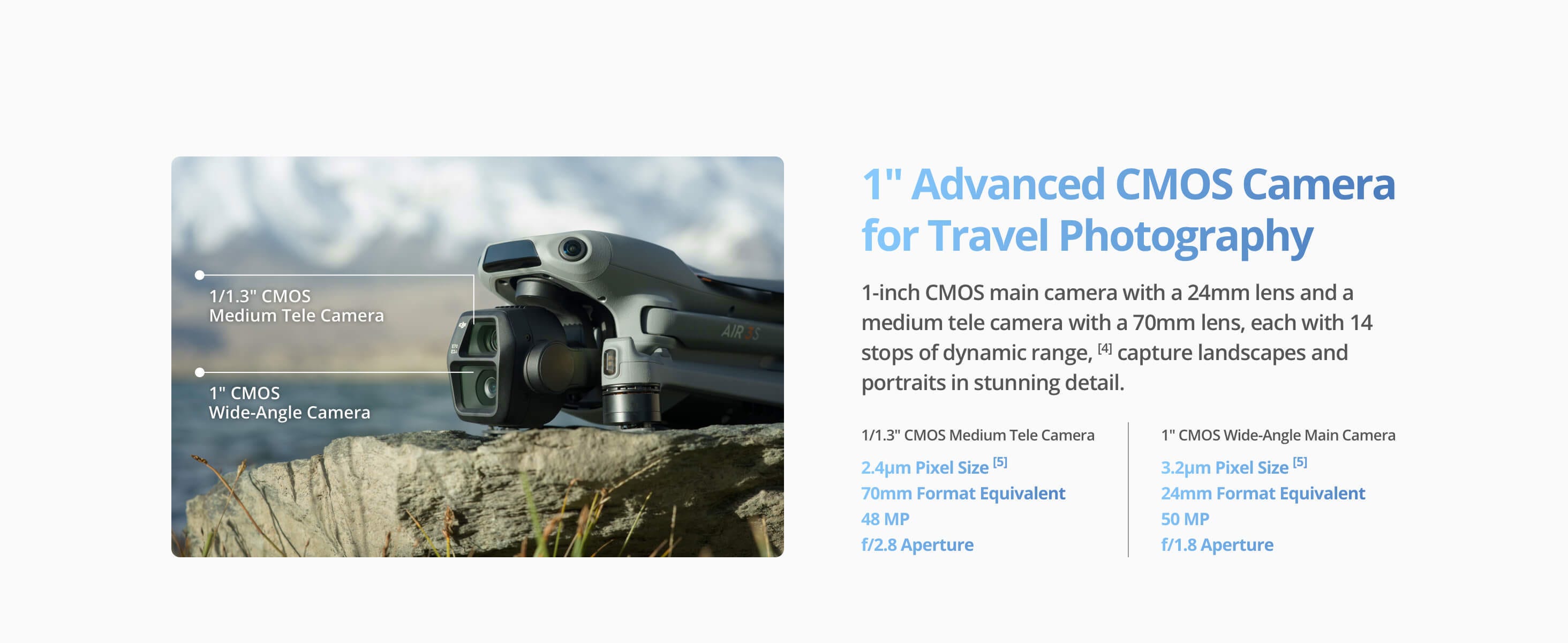 DJI Air 3S Drone with RC-N3 Remote Controller