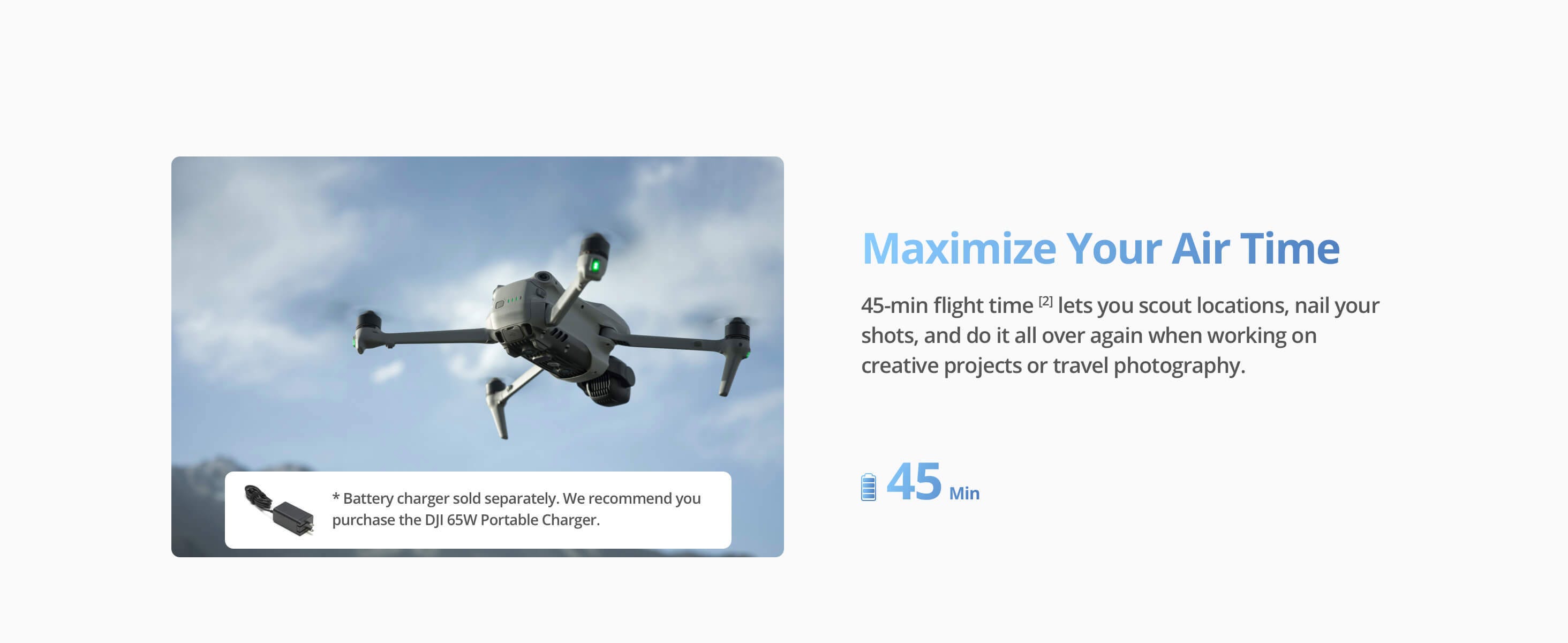 DJI Air 3S Drone Fly More Combo with RC 2 Remote Controller