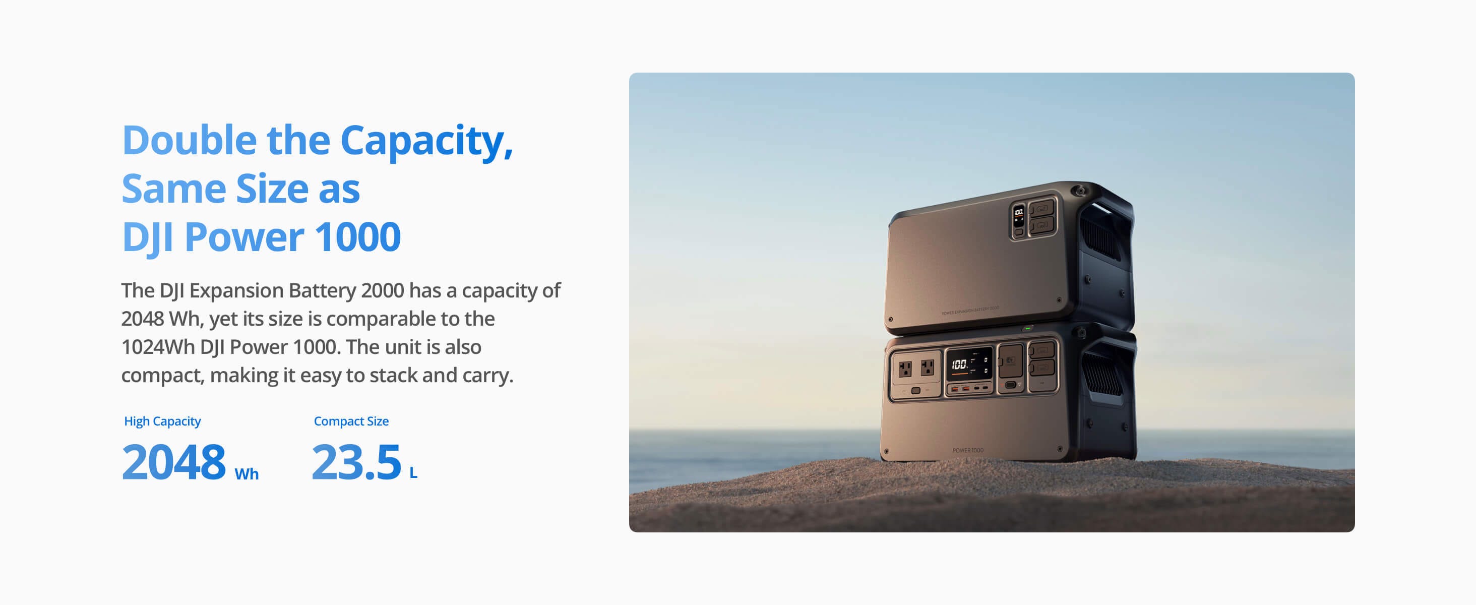 DJI 2000 2048Wh Power Expansion Battery