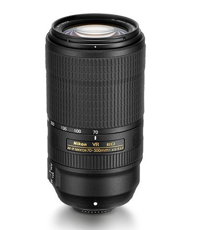 Nikon 70-300mm f/4.5-5.6E ED AF-P NIKKOR VR Lens