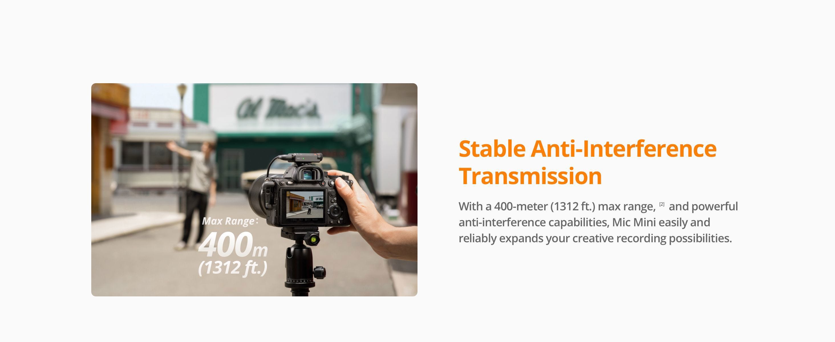 DJI Mic Mini Clip-On Transmitter with Built-In Microphone