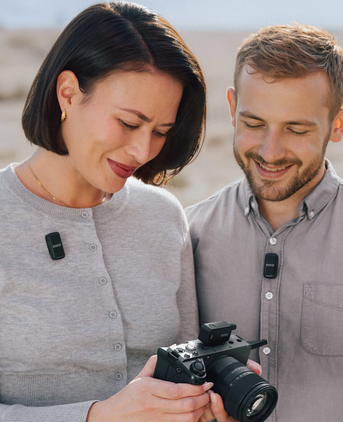 Ultra-Compact Wireless Microphone Camera Kit