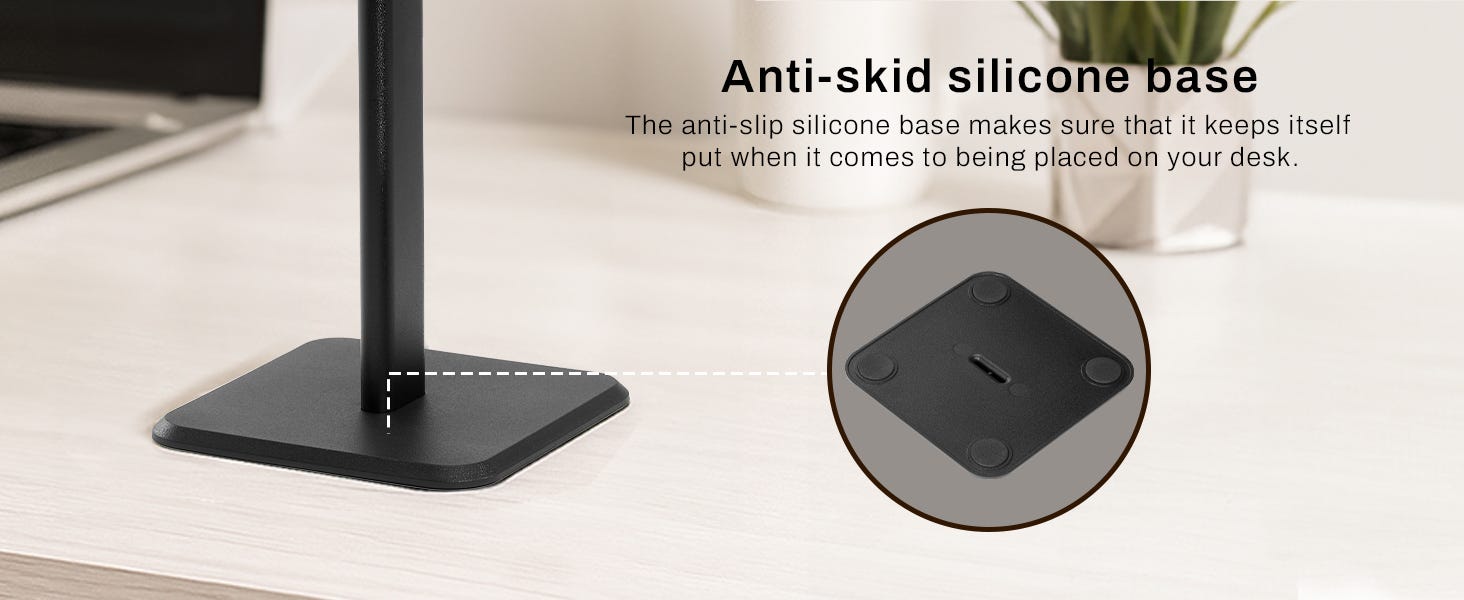 Desktop Headphone Stand (Black) 