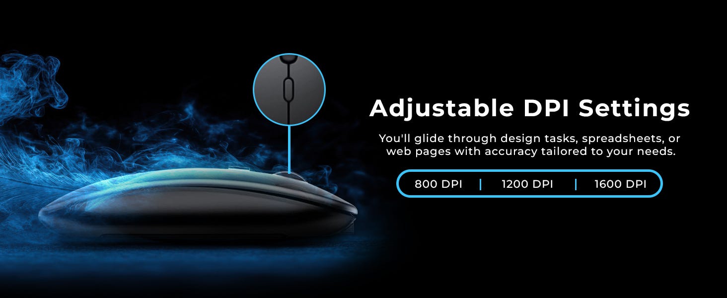 Wireless Ergonomic Mouse