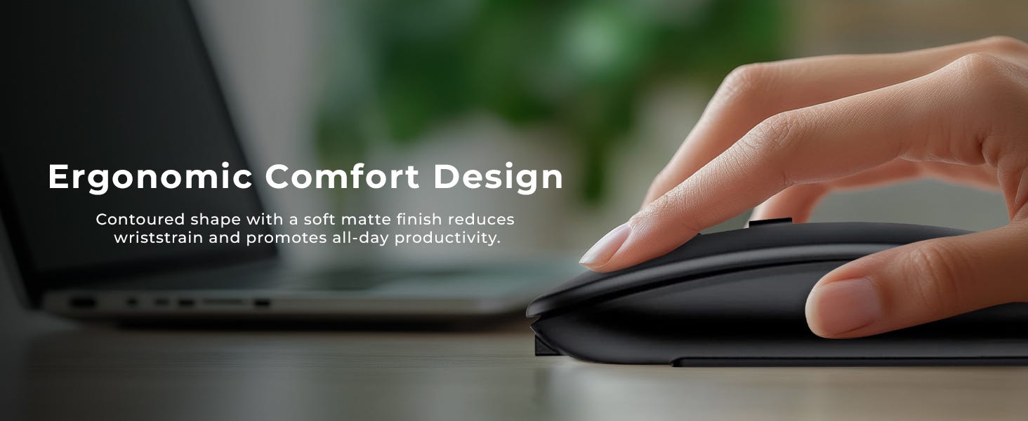 Wireless Ergonomic Mouse